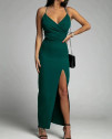 Ženska elegantna haljina s prorezom X6453