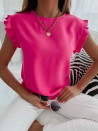 Ženska efektna bluza 6499 pink