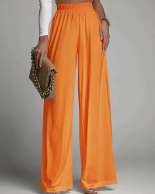 Ženske široke hlače 6564 narančaste