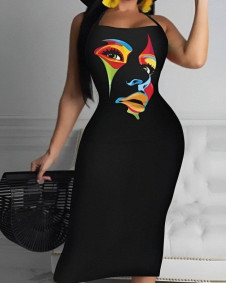 Ženska haljina s printom Z50023