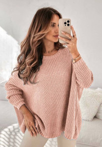 Ženski široki džemper K88317