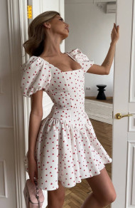 Ženska haljina s printom H4547