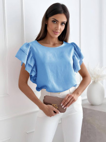 Ženska bluza s efektnim rukavima A1764
