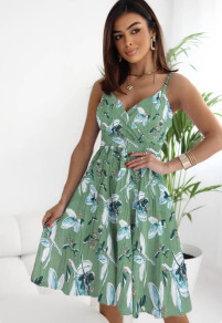 Ženska haljina s printom K004560