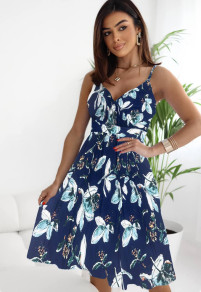 Ženska haljina s printom K004560