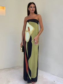 Ženska haljina s printom H46591