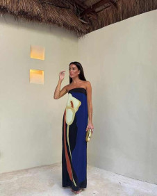 Ženska haljina s printom H46592