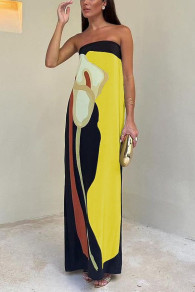 Ženska haljina s printom H46593