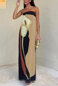Ženska haljina s printom H46596