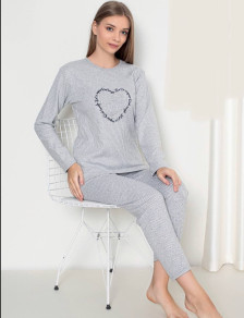 Ženska pidžama s printom F4151