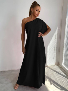 Ženska MAXI haljina 1465 crna