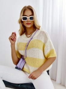 Ženski džemper s kratkim rukavima 88202